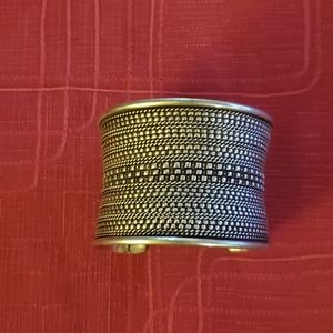 Silver Tone Cuff Bracelet